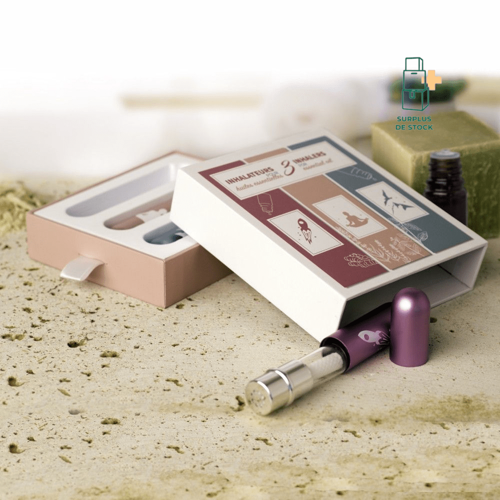 Tivalia : Coffret 3 inhalateur d'huile essentielle diffuseur de parfum Innobiz